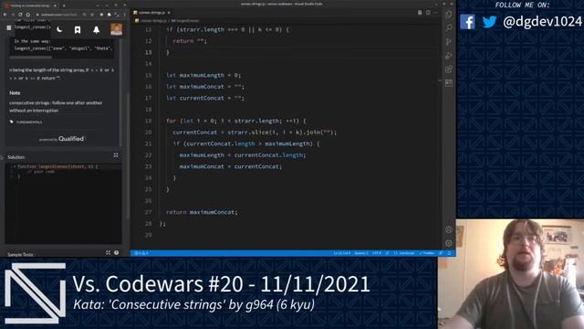 Vs. Codewars #20 - Zeros and Ones, Consecutive Strings, Cubes, Pangrams, Human-Readable Durations смотреть онлайн