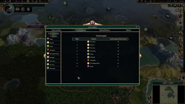 Civilization 5 Brave New World [Part 2] Deity Let's Play as Rome смотреть онлайн