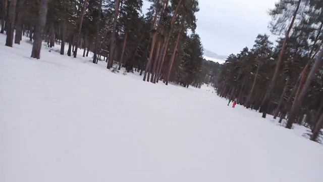 Тольятти. Горные лыжи. Большой склон смотреть онлайн