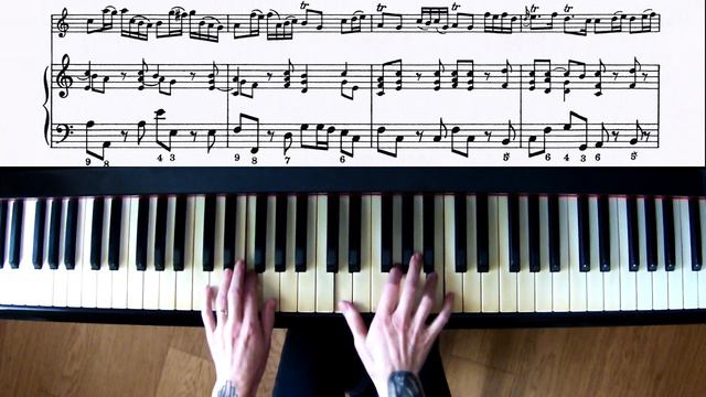 N. Chédeville (A. Vivaldi) - Flute Sonata II - Adagio (Piano Accompaniment + Sheet Music) смотреть онлайн