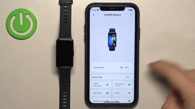 How to Enable iPhone Notifications on HUAWEI Band 8 смотреть онлайн
