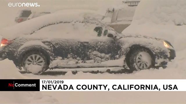La Sierra Nevada engloutie sous la neige смотреть онлайн