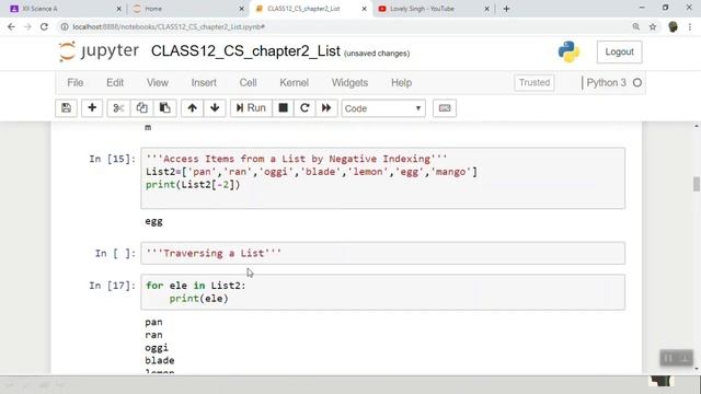 Python List-Part1 смотреть онлайн