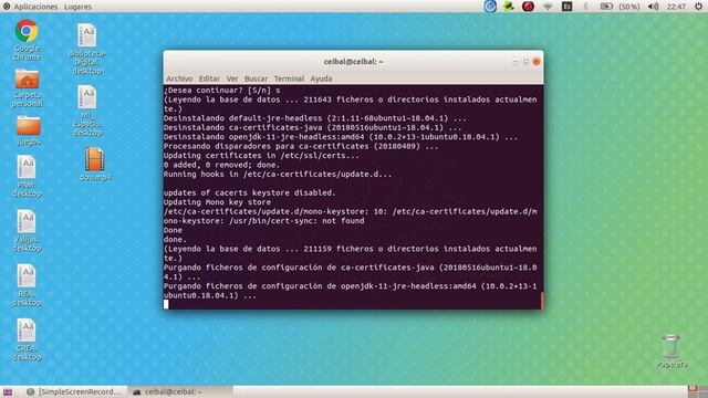 Como descargar Java 8 y borrar el Java 11 en ubuntu [100 seguro%] смотреть онлайн