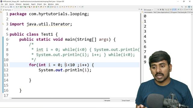 P25 - Looping statements (for) in Java | Core Java | Java Programming | смотреть онлайн