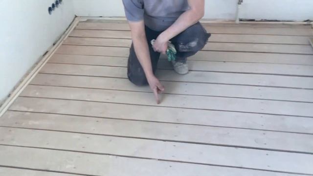 Как правильно стелить пол на деревянное перекрытие смотреть онлайн