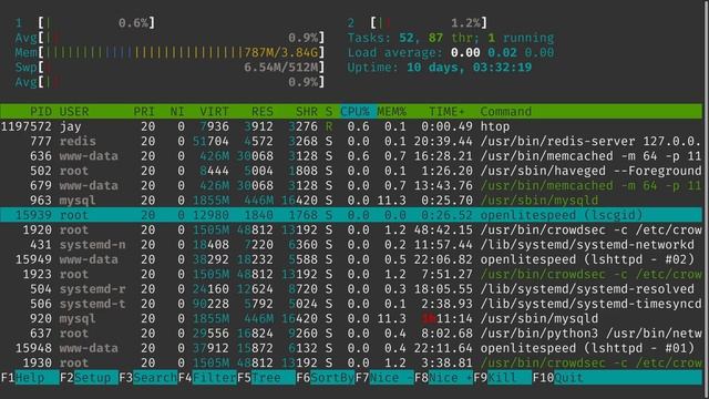 Linux Crash Course - htop смотреть онлайн