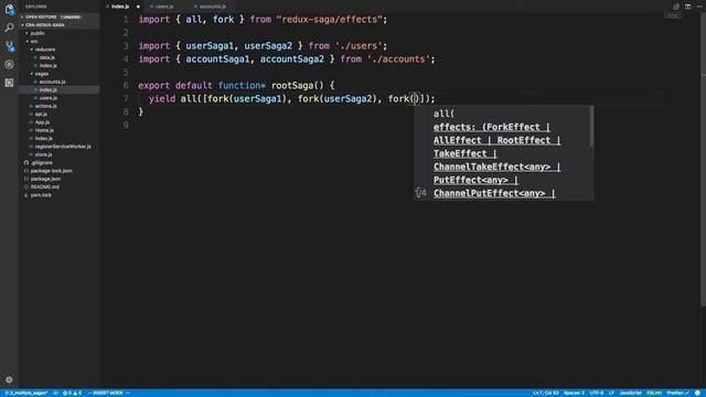 How to Handle Multiple Sagas in Redux Saga смотреть онлайн