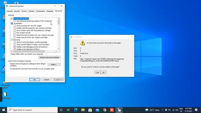 How to Fix OneDrive Startup Java Script Error on Windows 10 смотреть онлайн