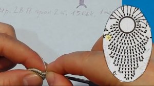 Ирландское кружево МК Украшение из тонкой нити Вязание Прямые трансляции
