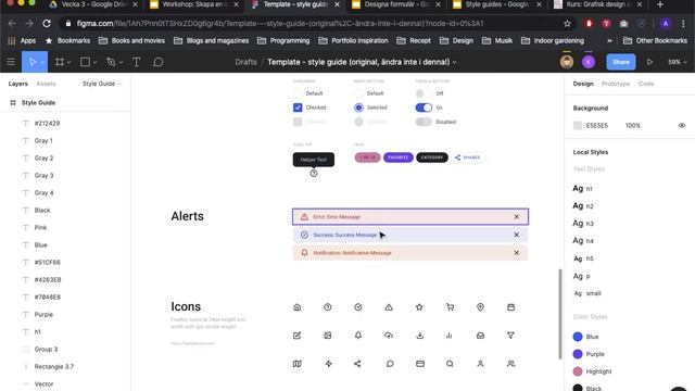 Figma tutorial #9: style guide смотреть онлайн