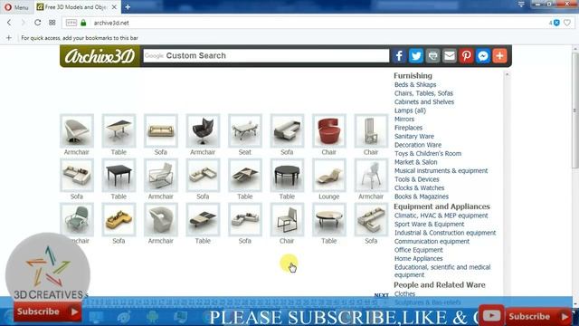 FREE UNLIMITED 3D MODELS DOWNLOADS & IMPORT смотреть онлайн