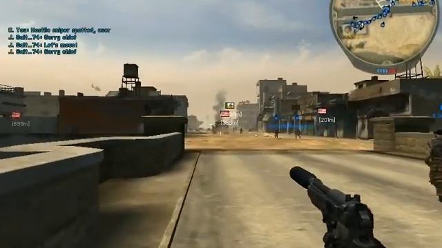 Battlefield 2 - Rebalance Mod V2.1.Интересная карта!