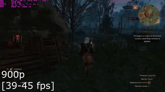 The Witcher 3 - Performance Test on i3-3240 / GTX 750ti / short #1 смотреть онлайн