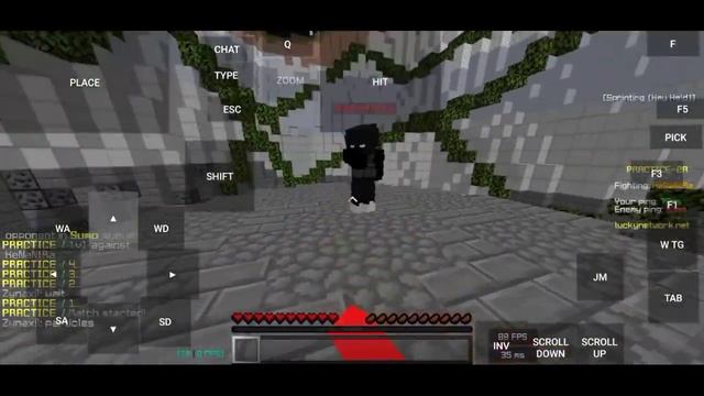 Handcam Minecraft Java On Mobile Pvp Sumo LuckyNetwork [PojavLauncher] смотреть онлайн