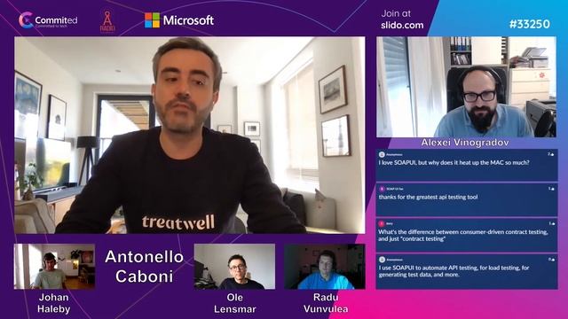 API testing panel discussion | Commited смотреть онлайн