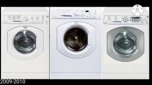 Под Музыку Эволюция стиральных машин Hotpoint ariston 1998-2023