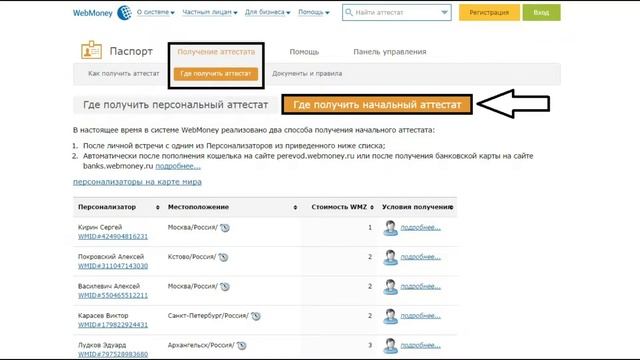 Как получить аттестат WebMoney смотреть онлайн