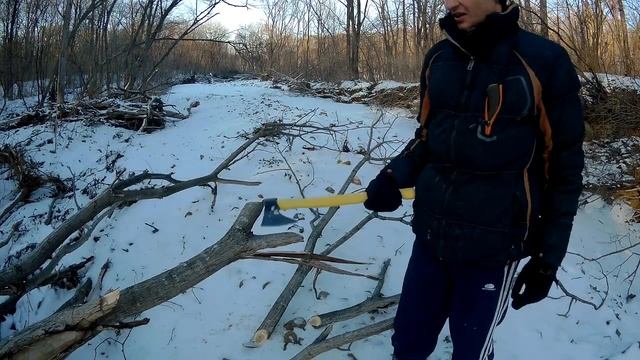 Послеобеденный ПВД на "Кирюшкин ключ". Проба топора "Олень" смотреть онлайн