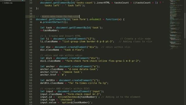 Create Simple To Do List | Vanilla JavaScript | Front End Mini Project смотреть онлайн