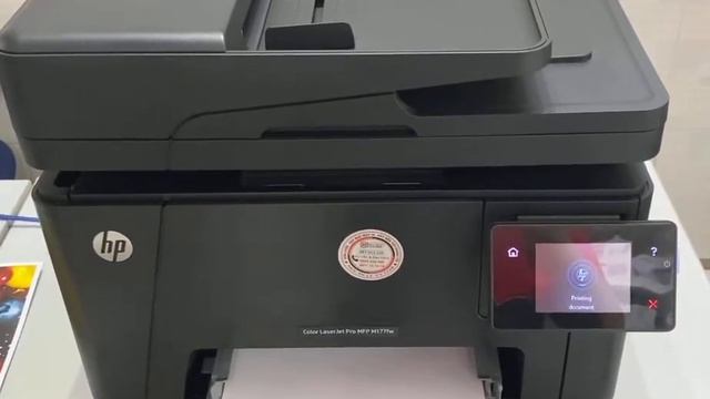 Máy in laser màu HP M177FW cũ in đa chức năng- wifi смотреть онлайн