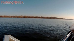 Ловля щуки в октябре. Рыбалка троллингом на Волге.