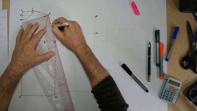 Построение БО для трикотажа. Trazo De Patrones Para Tricot