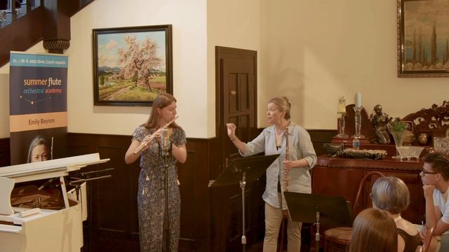 Carmen Bajo Jurado - Mozart G major Concerto - MASTERCLASS смотреть онлайн