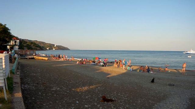 Крым2017. Солничногорское /пляж/вечер смотреть онлайн