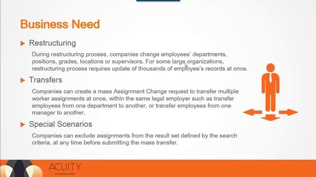 Oracle HCM Mass Assignment Change смотреть онлайн