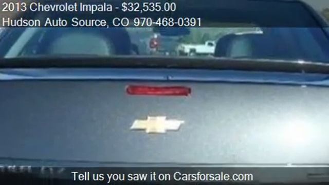 2013 Chevrolet Impala LTZ - for sale in Silverthorne, CO 804 смотреть онлайн