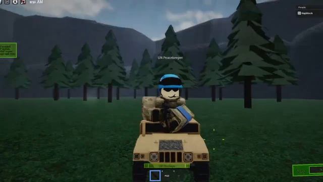 Roblox UN Peacekeeper in Humvee (Avatar Build) смотреть онлайн