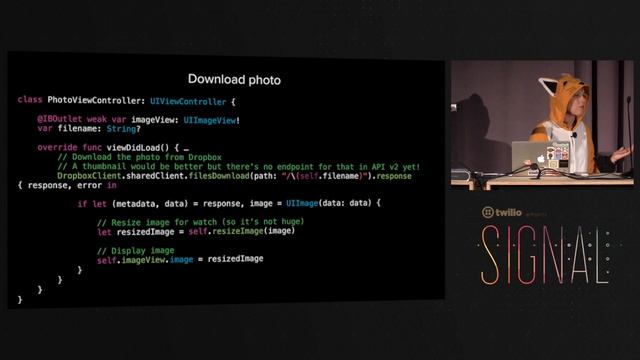 INSIGHT | Working with web APIs in Swift - Leah Culver (Dropbox) смотреть онлайн