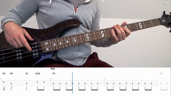 Black Sabbath - Paranoid | Bass Tabs Tutorial