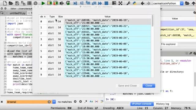 Loading in and investigating World Cup data in Python смотреть онлайн