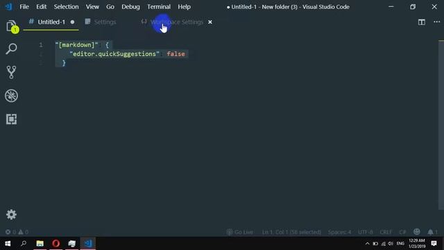 How to disable IntelliSense in Visual Studio Code for Markdown смотреть онлайн