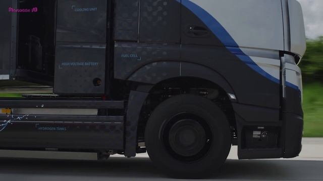 2027 Mercedes-Benz GenH2 Truck - Hydrogen-Powered Truck смотреть онлайн