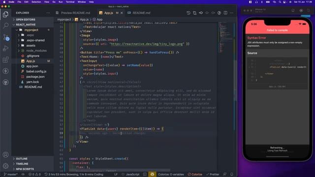 React Native Basic - 15 - FlatList Component (Bahasa Indonesia) смотреть онлайн