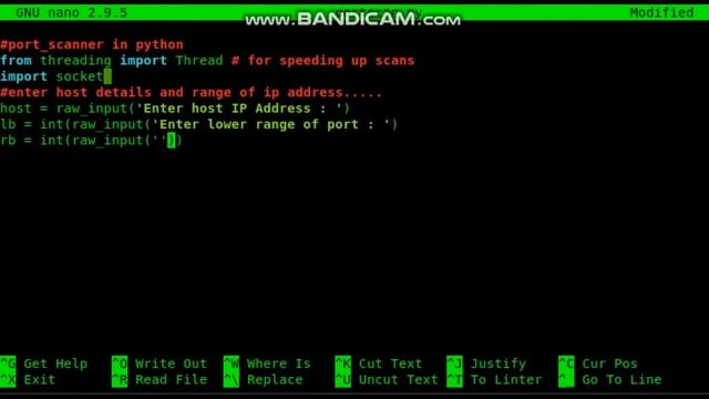 Penetration Testing Module 2 Section 3 Part 4: Port Scanner in Python смотреть онлайн