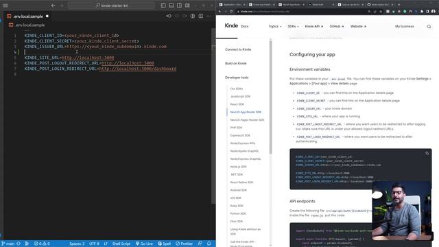Protect your NextJs 13 app using Kinde authentication смотреть онлайн