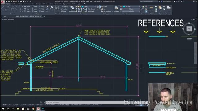 #3 - INTRO TO ROOF PLANS, WALL SECTIONS AND ELEVATIONS! смотреть онлайн