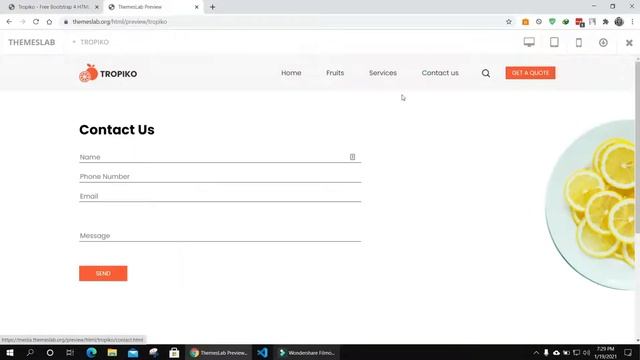 Tropiko: Free Bootstrap 4 HTML5 Online Store Website Template смотреть онлайн