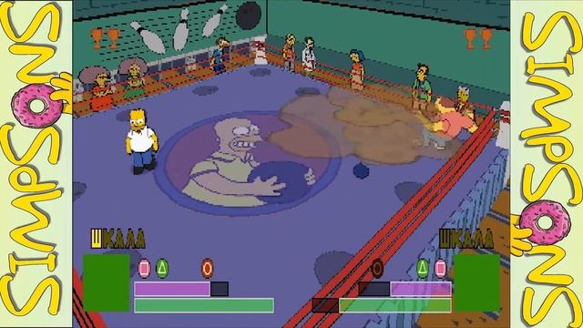 Худшая игра про Симпсонов - Simpsons Wrestling (Ностальгический обзор) смотреть онлайн