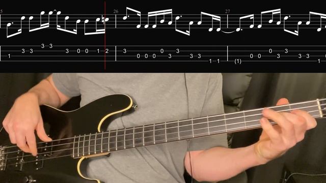 Aretha Franklin - Day Dreaming (Bass Line w/ Tabs and Standard Notation) смотреть онлайн