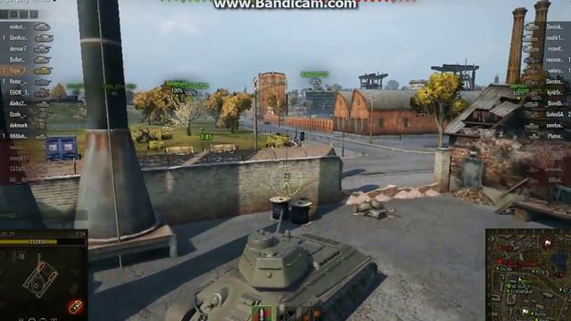 Играем World Of Tanks (Т-34) смотреть онлайн