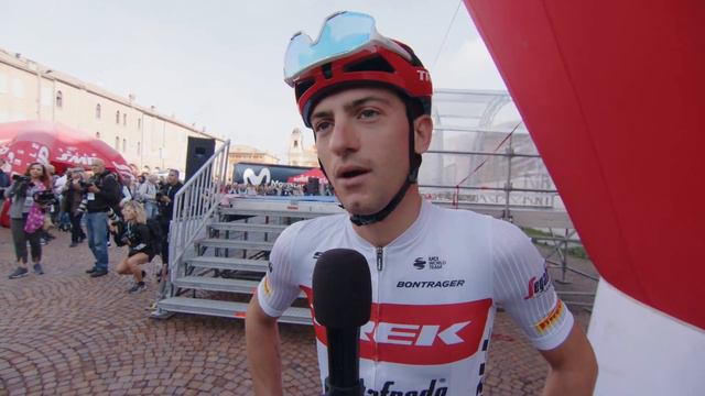Giulio Ciccone - Interview at the start - Giro dell'Emilia 2022 смотреть онлайн