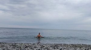 Ялта ??? Утреннее купание ?♀️???13-02-2024