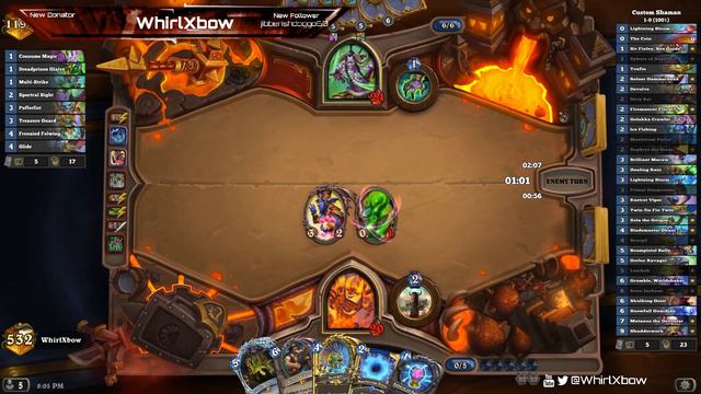 IT FINALLY HAPPENED | Reno Shaman | Voyage to the Sunken City | Wild Hearthstone смотреть онлайн