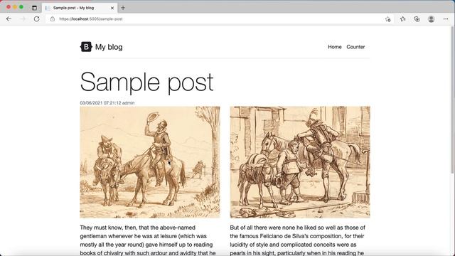 Headless Wordpress with Blazor + Bootstrap 5 смотреть онлайн