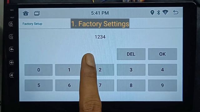 All passwords of MT/AC8227L Android car stereo - Factory setup - Factory settings - Android setting смотреть онлайн